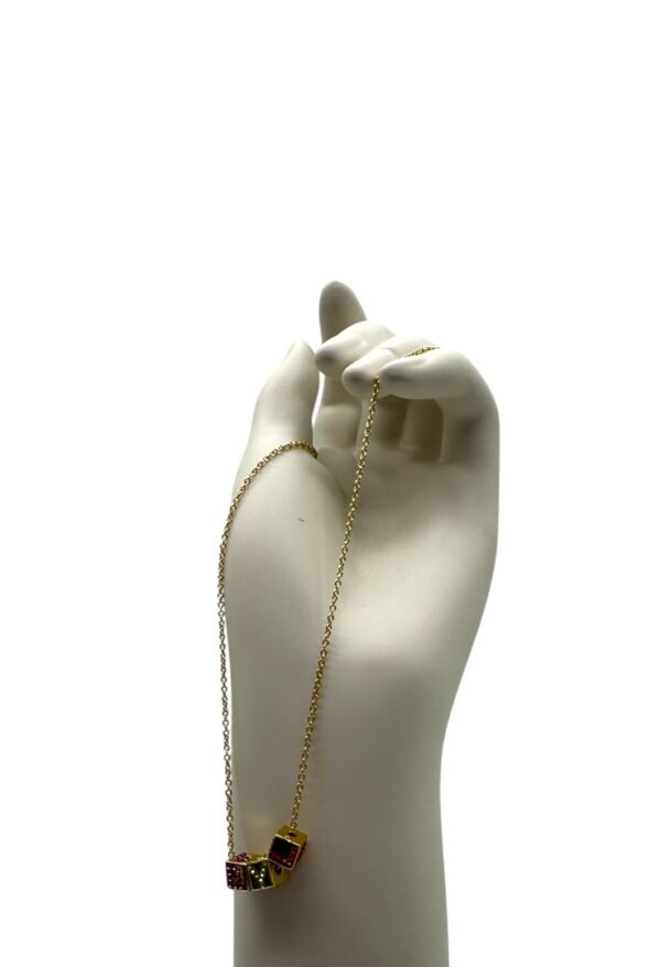BIMBA Y LOLA - SQUARE NECKLACE - Image 4